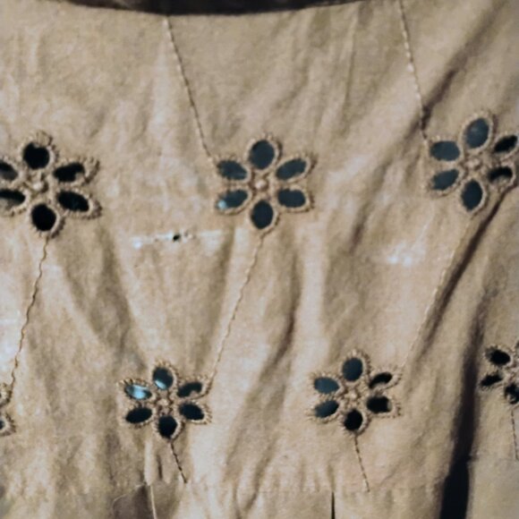 Chocolate Brown Size 3X Long Sleeve Blouse - Picture 8 of 8